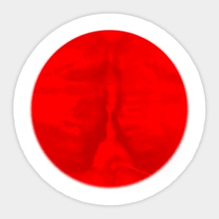 Bloodshot Sticker